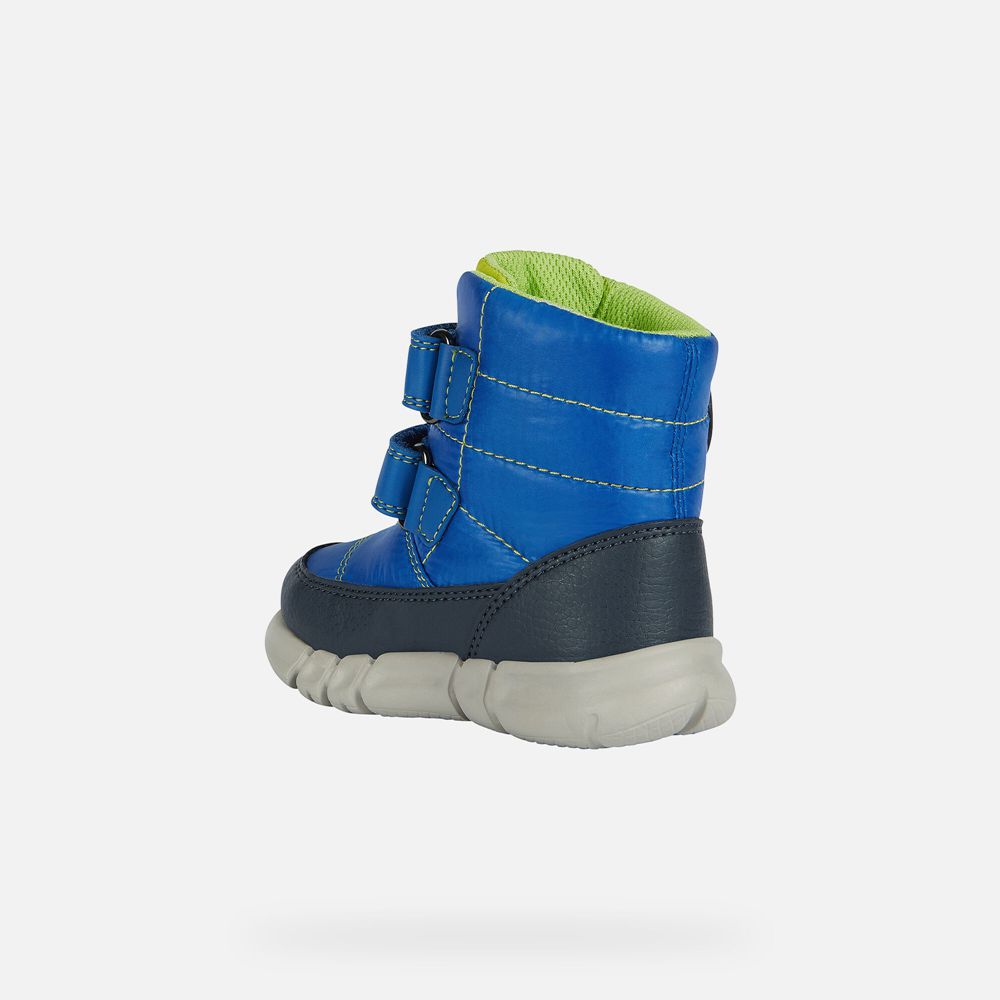 Botas Geox Bebe Azuis - Flexyper Abx Boy - LFBAP4279